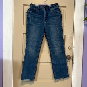 Risen jeans size 8 waist 28.